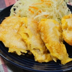 チキンのカレーピカタ